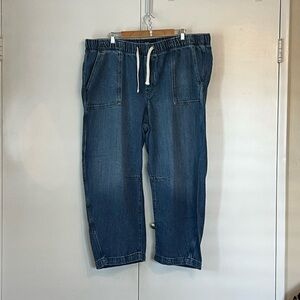 GAP Pull-on Barrel Jeans sz XXL